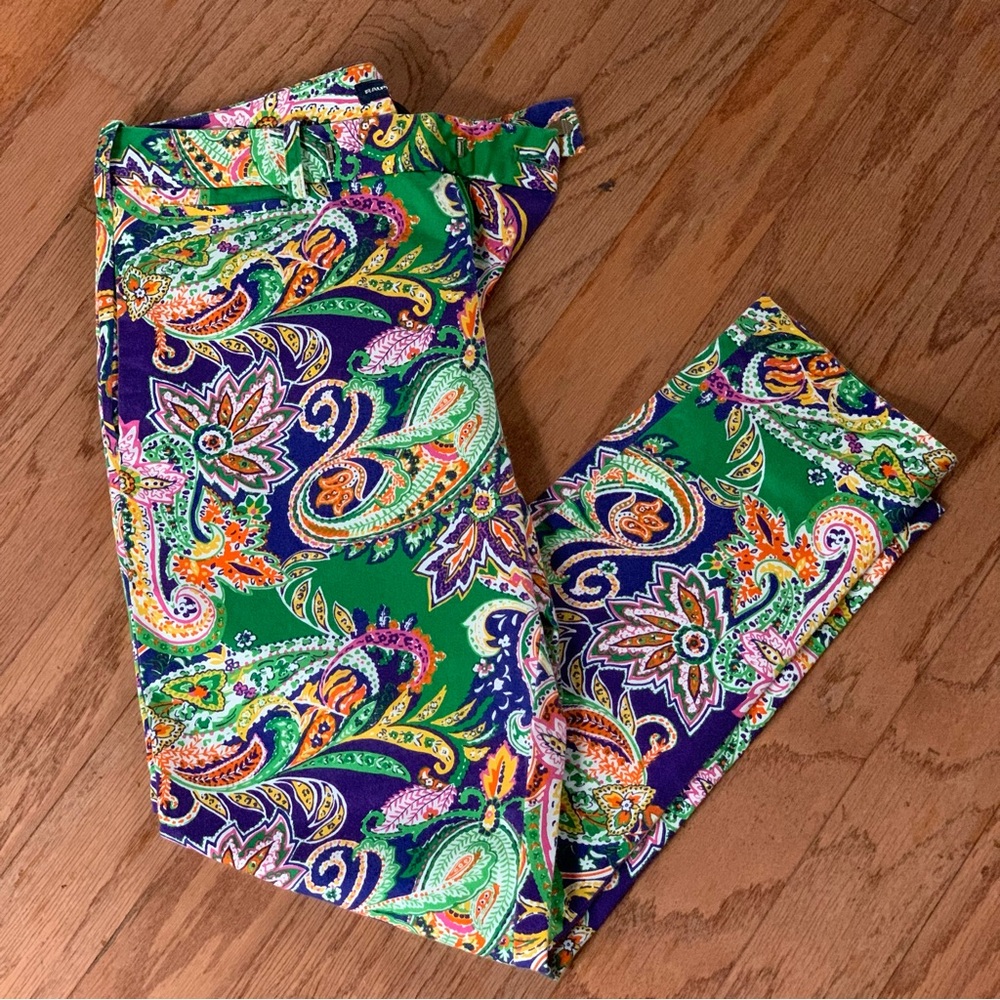 Ralph Lauren Sport Paisley Ankle Pants - Picture 5 of 10